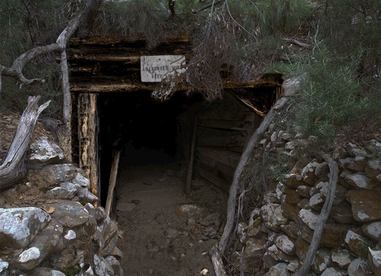 mine entrance